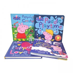 Peppa Pig 촉감보드북 4종 세트 (Board book, 영국판)(CD없음)