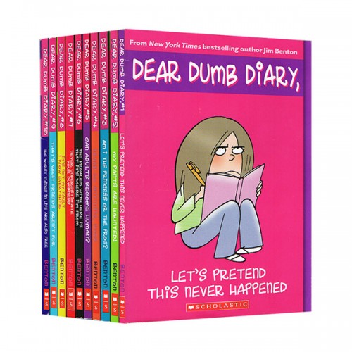 Dear Dumb Diary #01-10 éͺ 10 Ʈ (Paperback) (CD )
