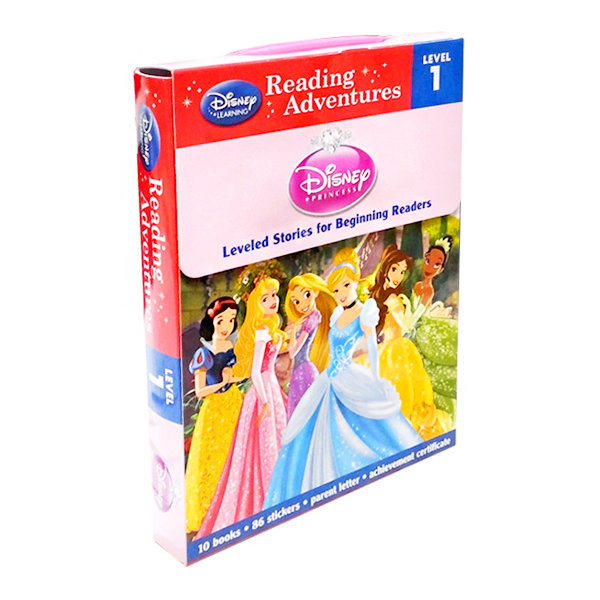 Reading Adventures Disney Princess Level 1 Boxed Set (Paperback) (CD)