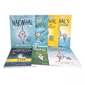 [ƯƮ] A Narwhal and Jelly 7 Books Set (Paperback, ) (CD)