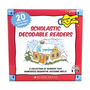 Scholastic Decodable Readers Box Set Level D(Paperback 20권 + CD 2 장, 미국판)