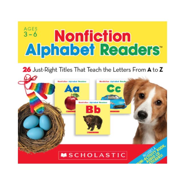 Nonfiction Alphabet Readers Parent Pack (Paperback + CD, 미국판)
