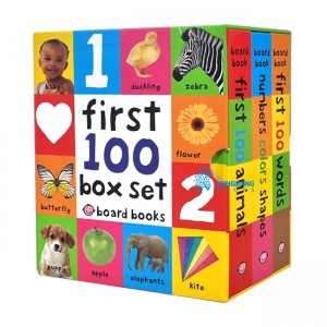 First 100 Board 3 Books Box Set 