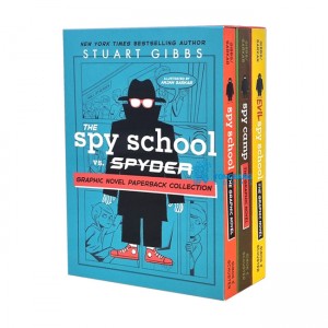 The Spy School Vs. Spyder Graphic Novel Paperback Collection (Boxed Set)