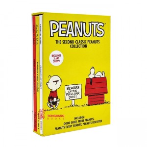 Peanuts : The Second Classics Peanuts 3 Books Collection 