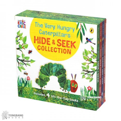 The Very Hungry Caterpillar's Hide & Seek Collection - 4 lift-the-flap Books