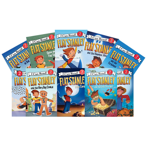 I Can Read level 2 : Flat Stanley  10 Ʈ