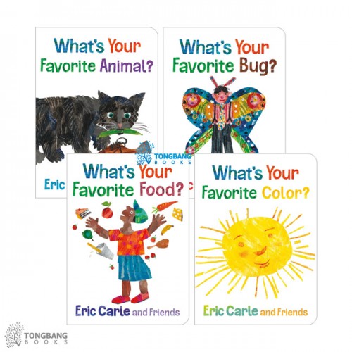 Eric Carle What's Your Favorite º¸µåºÏ 4Á¾ ¼¼Æ® Eric Carle What's Your Favorite º¸µåºÏ 4Á¾ ¼¼Æ®