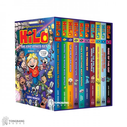 Hilo: The Epic Books #01-10 Graphic Novel Boxed Set