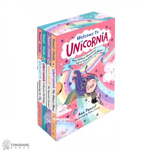 Welcome to Unicornia: Four Glittery Adventures Full of Friendship and Magic!