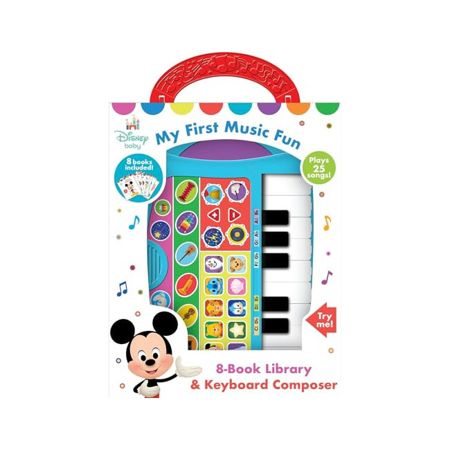 Disney Baby: My First Music Fun 8-Book Library
