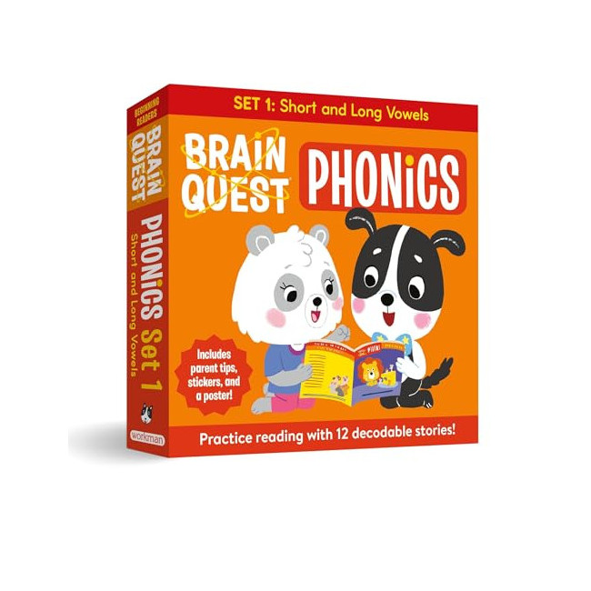 Brain Quest Phonics Readers: Set 1: Short and Long Vowels