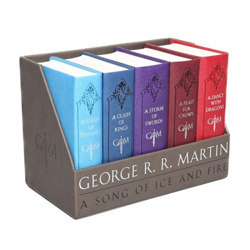 George R. R. Martin's a Game of Thrones Leather-Cloth Boxed Set