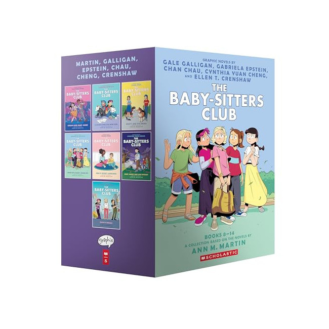 The Baby-Sitters Club Graphix #08-14 Box Set 