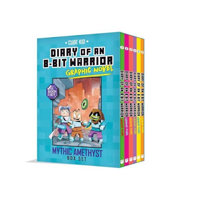 Diary of an 8-Bit Warrior Graphic Novel Mythic Amethyst Box Set
