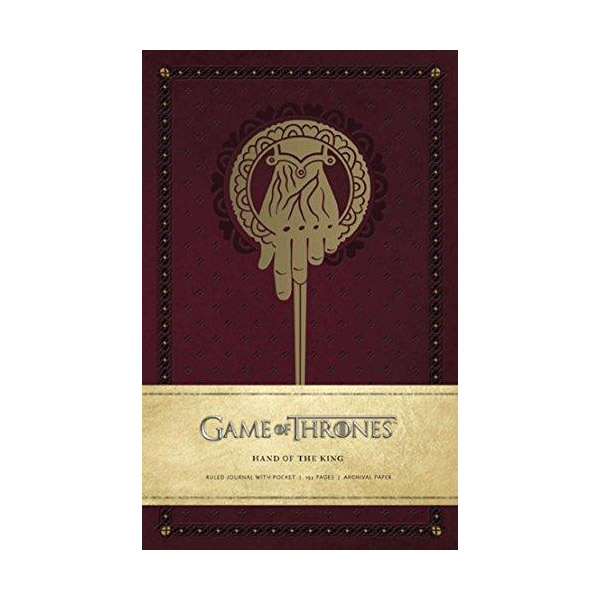 Game of Thrones : Hand of the King Hardcover Ruled Journal