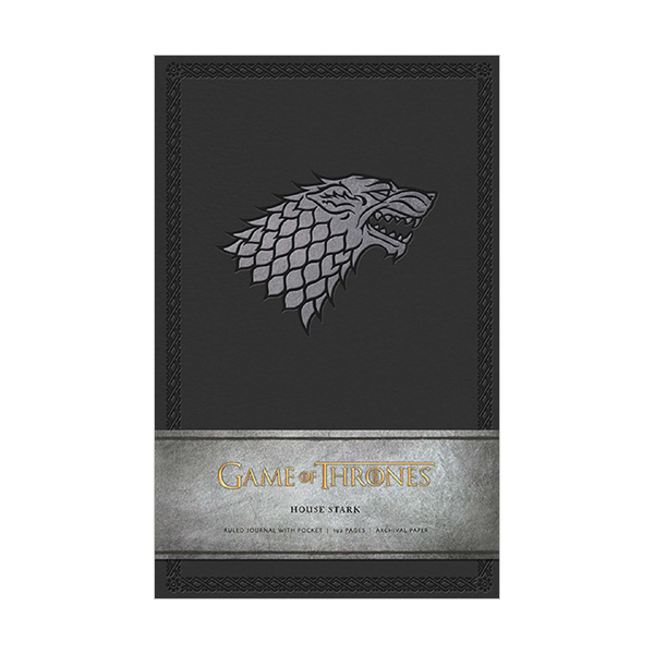Game of Thrones : House Stark Hardcover Ruled Journal