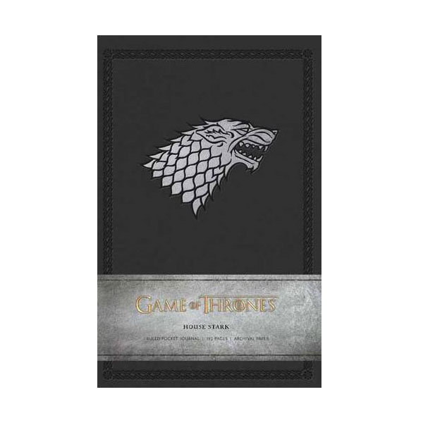 Game of Thrones : House Stark Ruled Pocket Journal