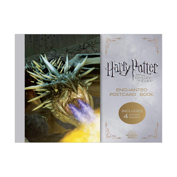 해리포터 #04 : Harry Potter and the Goblet of Fire Enchanted Postcard Book (Cards)