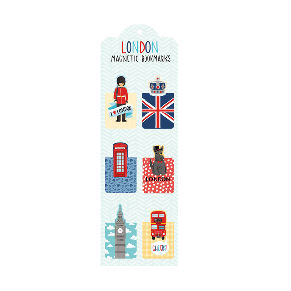 London Magnetic Bookmarks