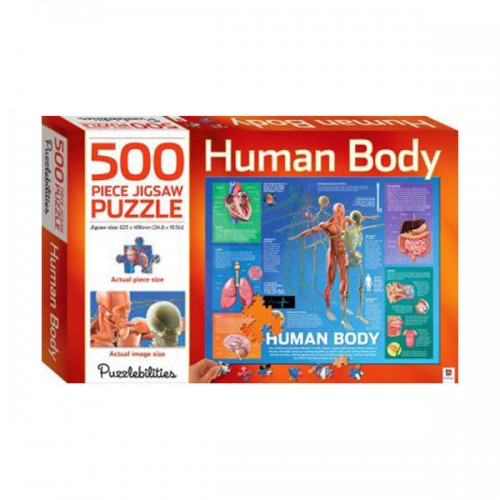 500 Piece Jigsaw Puzzle : Human Body