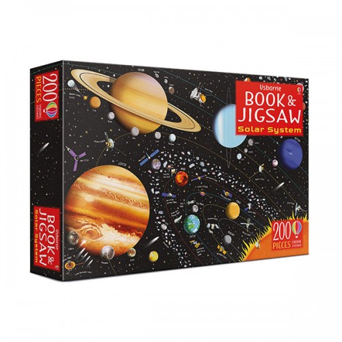 Usborne Book and Jigsaw : 200 Piece The Solar System