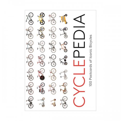 Cyclepedia: 100 Postcards of Iconic Bicycles (Postcard, )