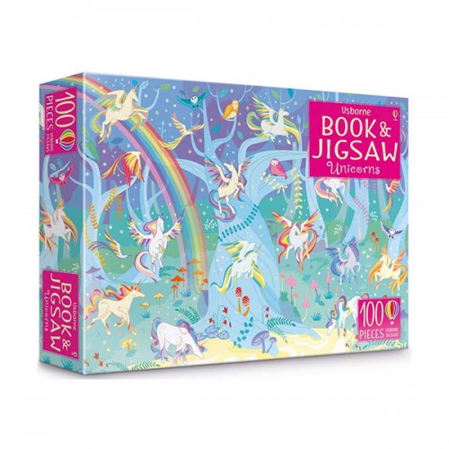 Usborne Book and Jigsaw : Unicorns