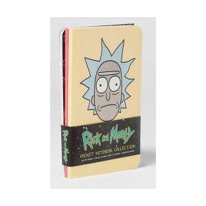 Rick and Morty : Pocket Notebook Collection(Set of 3) 
