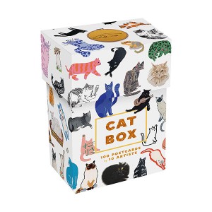 Cat Box : 100 Postcards by 10 Artists (Postcard pack)