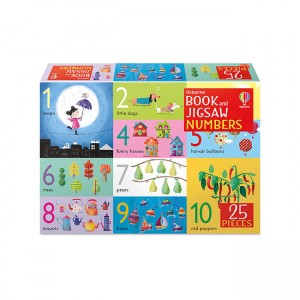 Usborne Book and Jigsaw : Numbers