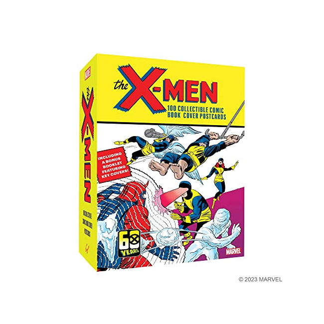 X-Men: 100 Collectible Comic Book Cover Postcards (Postcard Book, 미국판)