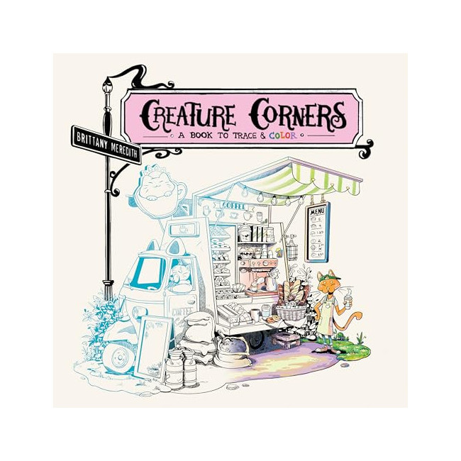 Creature Corners : A Book to Trace and Color