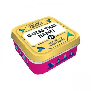 After Dinner Amusements: Guess That Name!: 50 Cards With 250 Famous Figures
