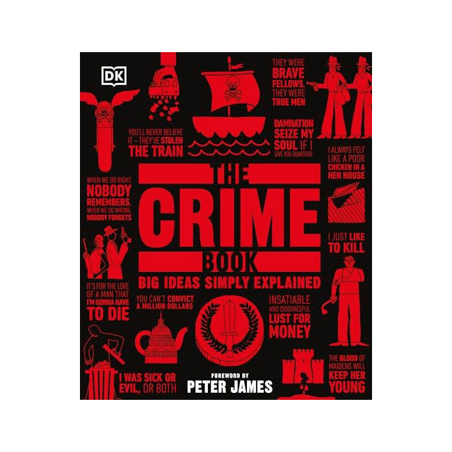 Big Ideas Simply Explained : The Crime Book