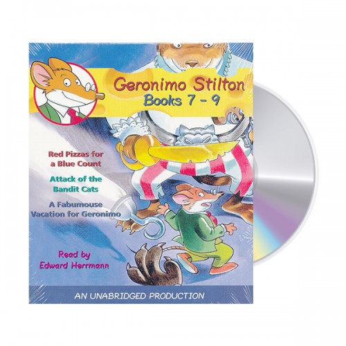 Geronimo Stilton Audio CD : Books #07-09