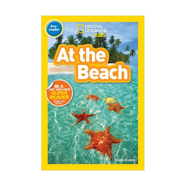 National Geographic Readers Pre-Reader : At the Beach (Paperback)