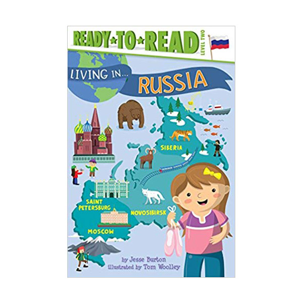 Ready To Read 2�ܰ� : Living in . . . Russia