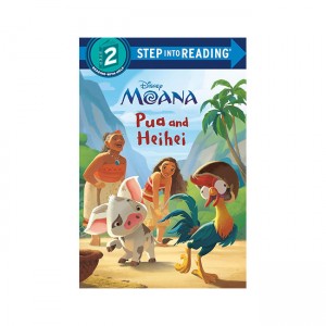 Step Into Reading 2 : Diseny Moana : Pua and Heihei