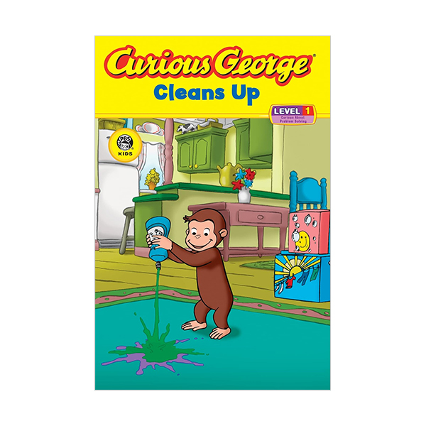 Curious George Early Reader Level 1 : Curious George Cleans Up Curious George Early Reader Level 1 : Curious George Cleans Up