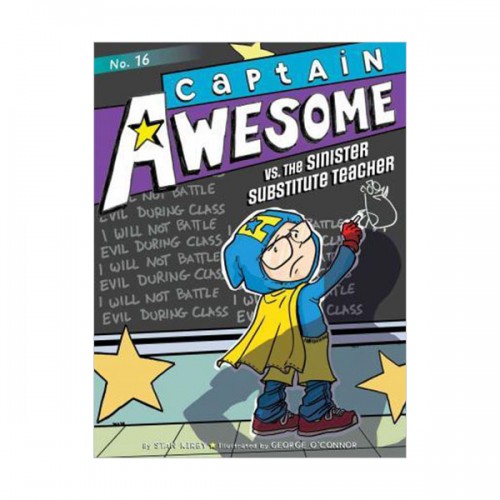 Captain Awesome Series #16 : Captain Awesome vs the Sinister Substitute Teacher (Paperback)