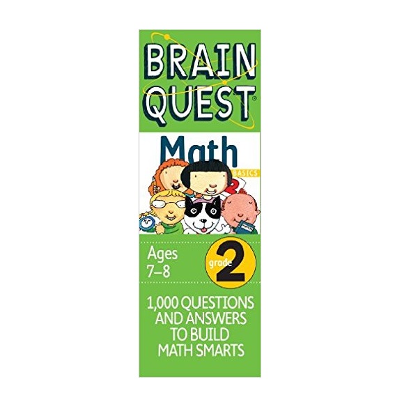 Brain Quest Math : Grade 2 Ages7-8 (Cards, Revised 2nd Edition)