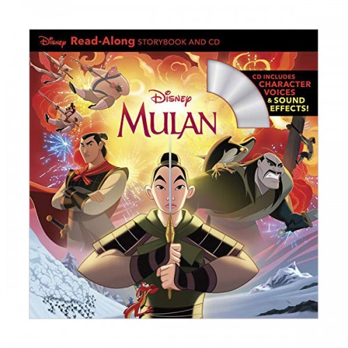 Disney Read-Along Storybook : Mulan : Ķ (Book & CD)