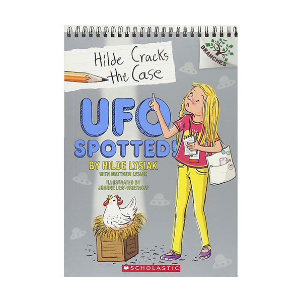 Hilde Cracks the Case #04 : UFO Spotted! (Paperback)[귣ġ]