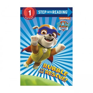 Step Into Reading 1 : Paw Patrol : Rubble to the Rescue! (Paperback)
