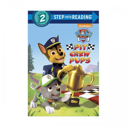 Step Into Reading 2 : PAW Patrol : Pit Crew Pups (Paperback)