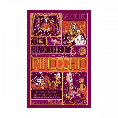 Minalima Classics : Adventures of Pinocchio, The [Illustrated with Interactive Elements]