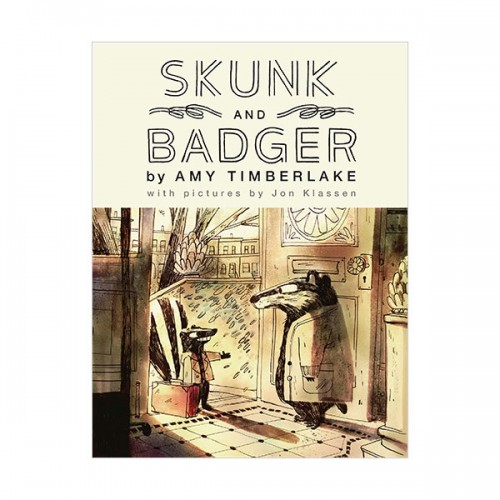 [모닝캄 2021-22] Skunk and Badger #01 : Skunk and Badger (Hardcover)