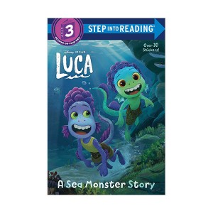 Step into Reading 3 : Disney/Pixar Luca : A Sea Monster Story (Paperback)