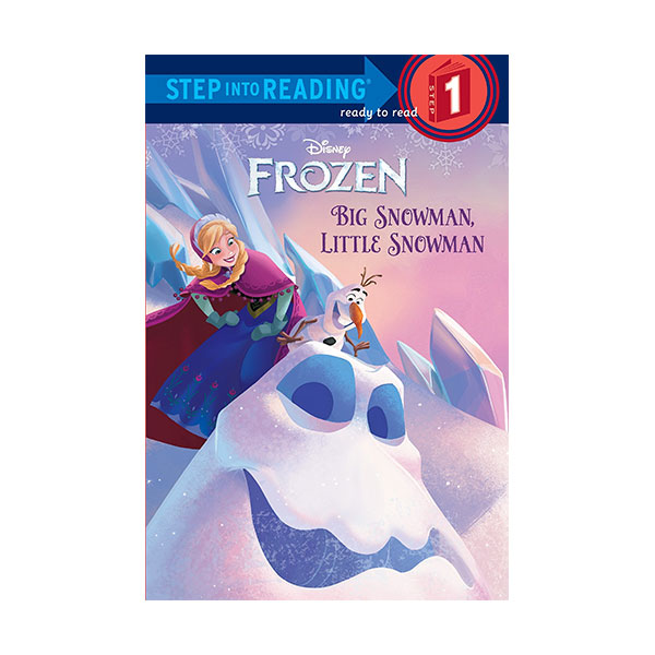 Step Into Reading 1 : Disney Frozen : Big Snowman, Little Snowman (Paperback)